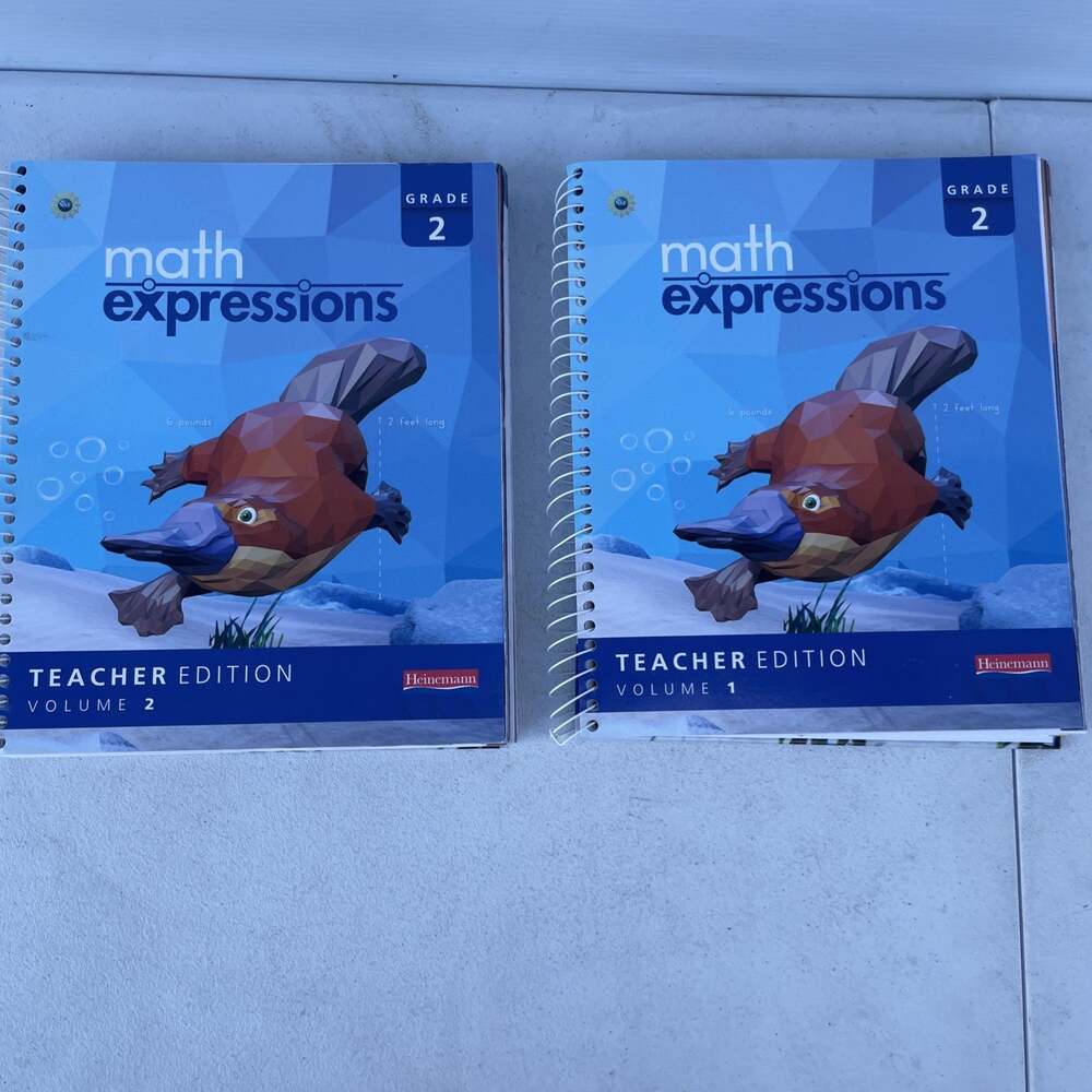 Math Expressions, Grade 2 Volume 1 & 2, Teacher Edition